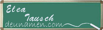 Elea Tausch Visitenkarte
